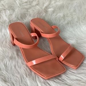Jeffrey Campbell Pink Minimalist Jelly Jamm-3 Sandals